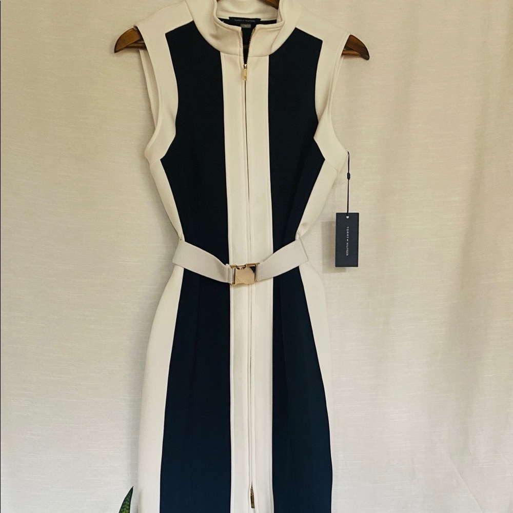 Tommy Hilifiger Scuba Color Block "SZA" dress